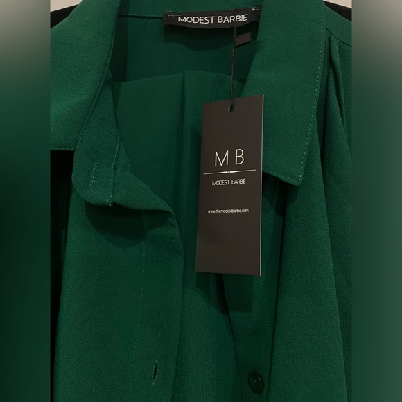 Modest Barbie 2 Piece Coord matching Set, suit set, work set, trouser set - Picture 4 of 4